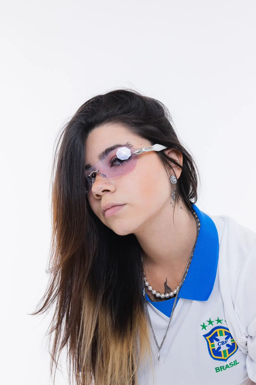 Dart Board Haste Branca Lentes Low Light + Brinde Surpresa