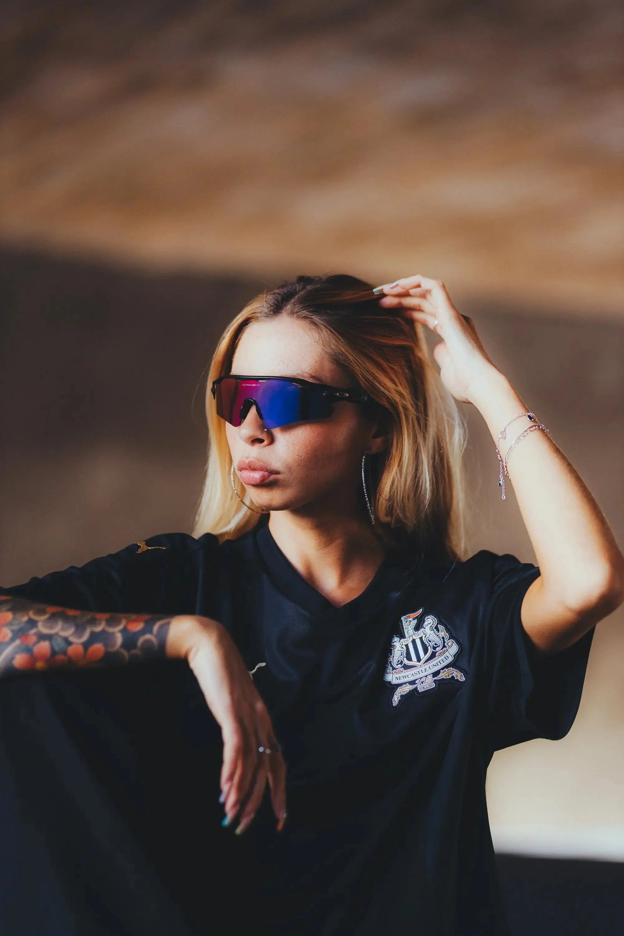 Radar EV Preta Tanzanite + Kit de Lentes e Case
