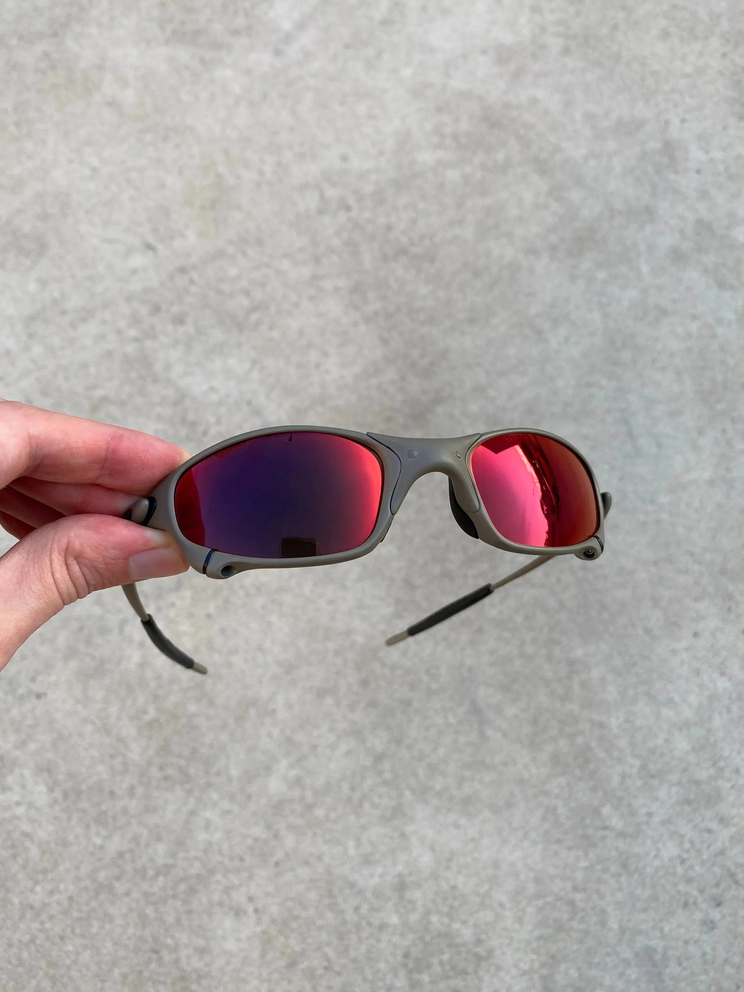 Juliet Premium Xmetal Dark Ruby Kit Preto + Brinde Surpresa