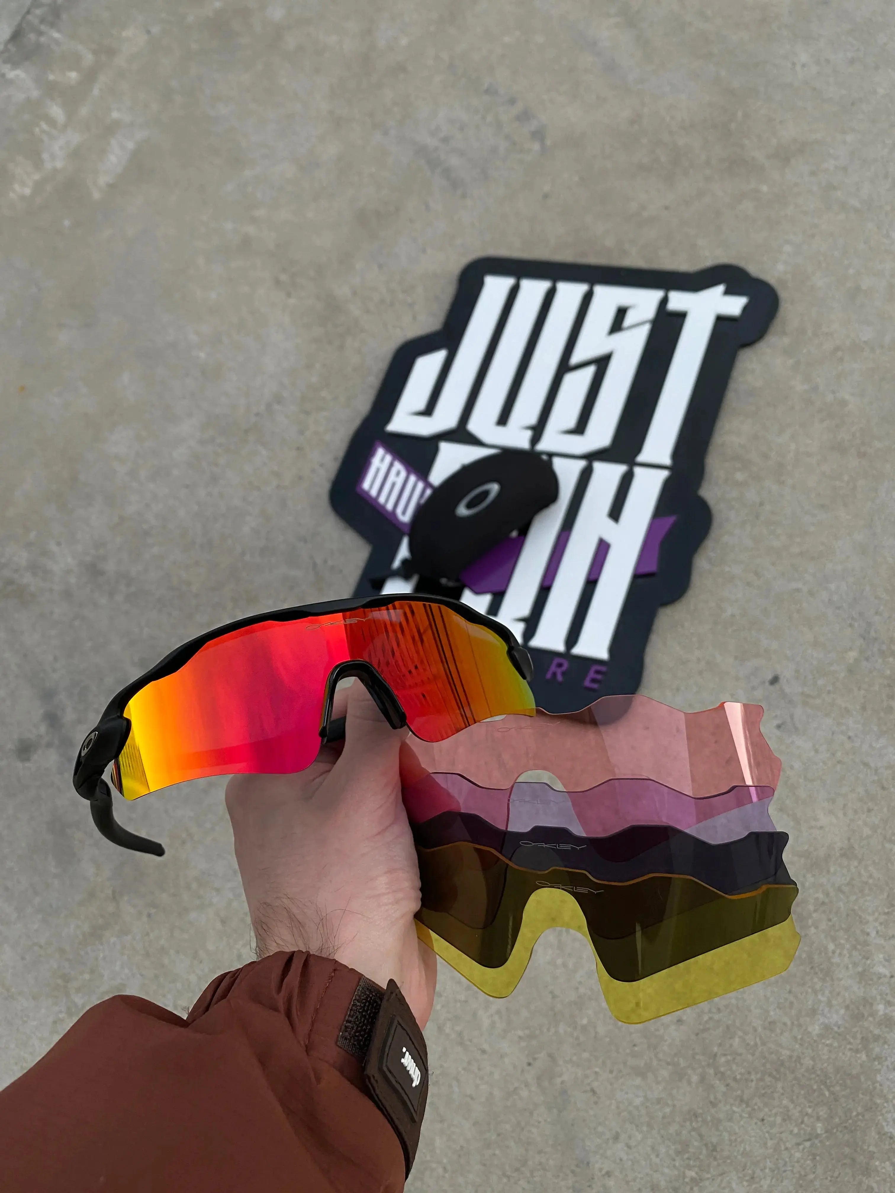 Radar EV Preta Ruby + Kit de lentes e Case