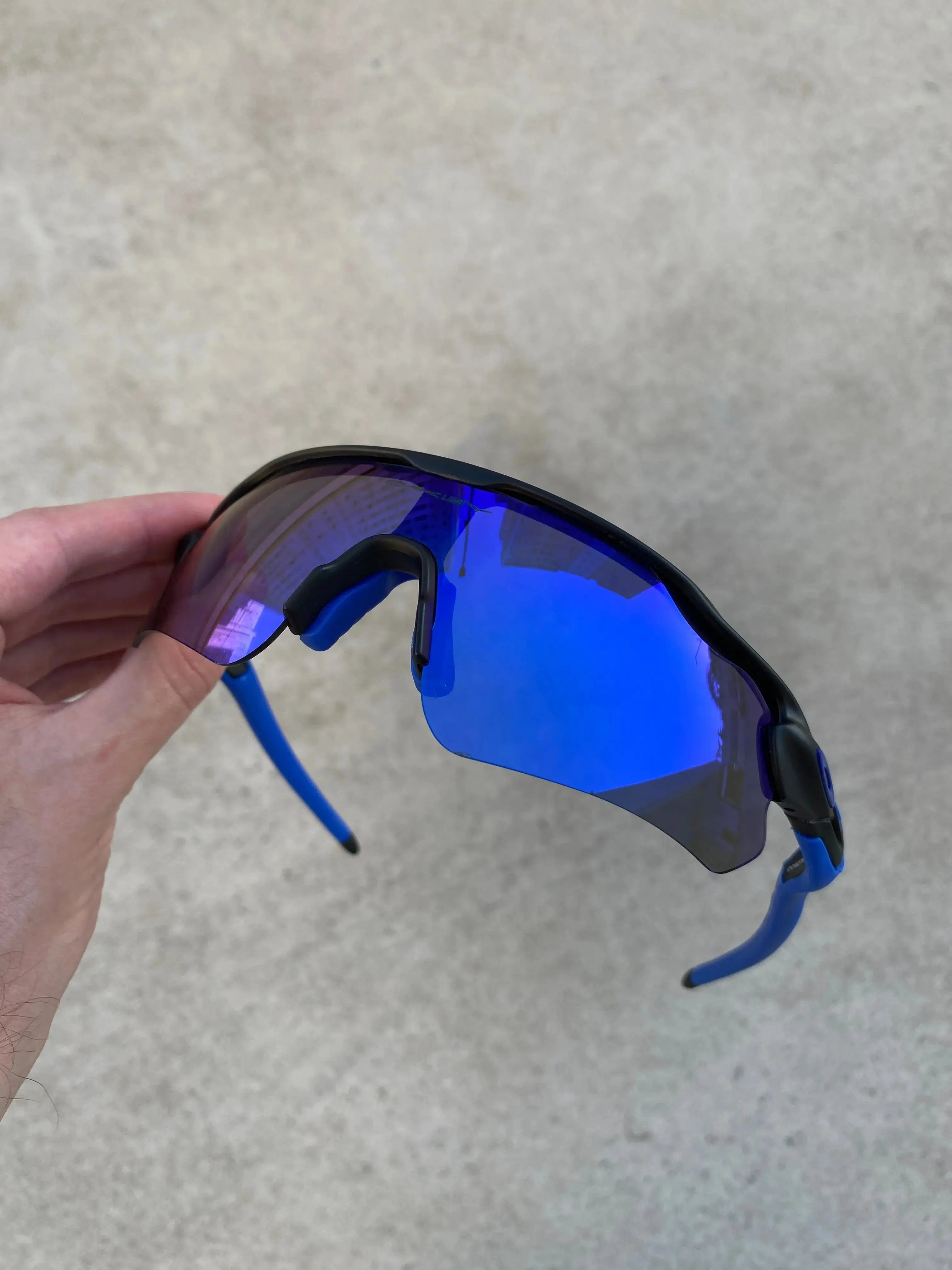 Óculos de Sol Radar Ev Neon Blue Kit Azul