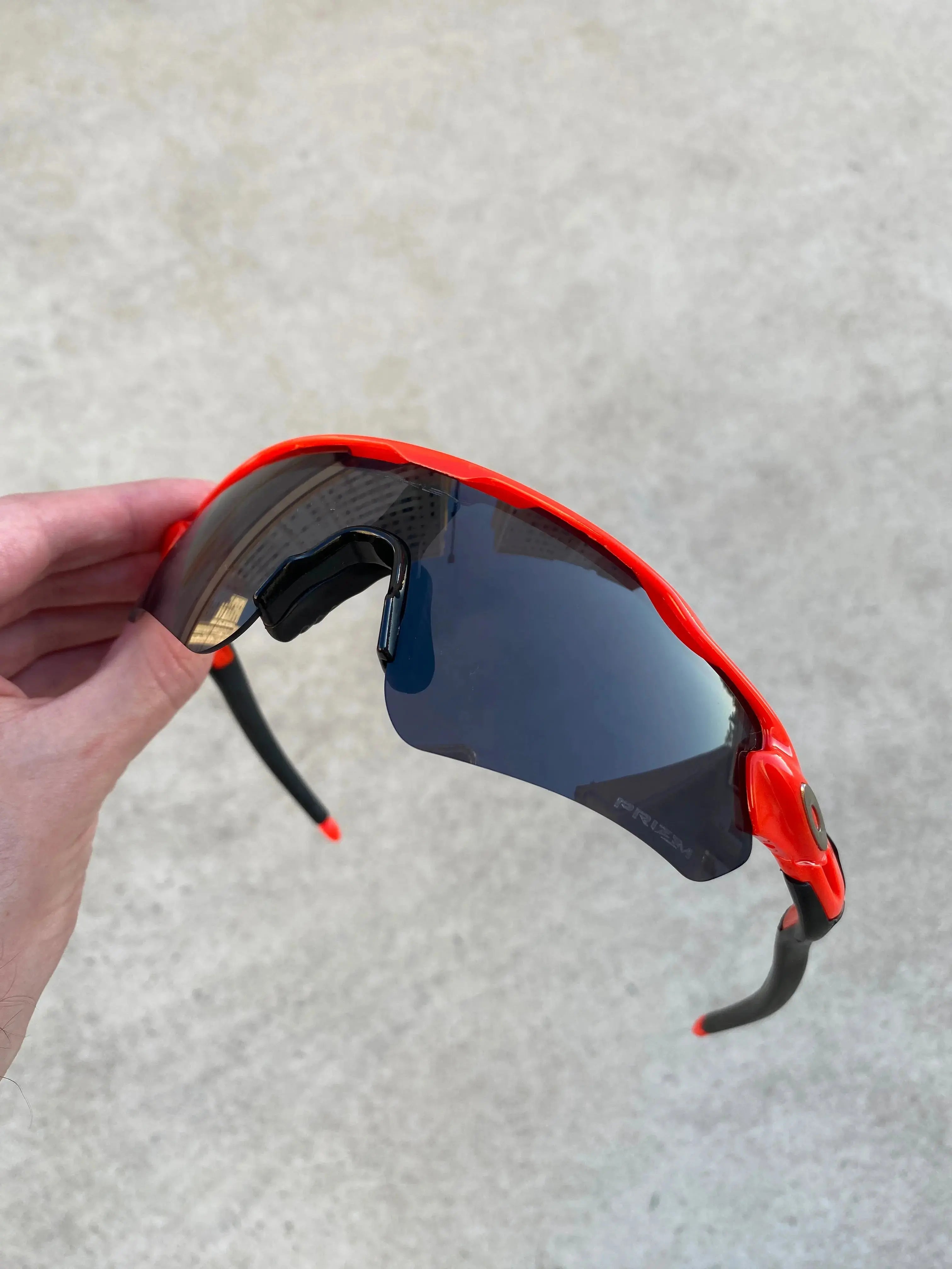 Óculos de Sol Radar Ev Red Kit Preto Black