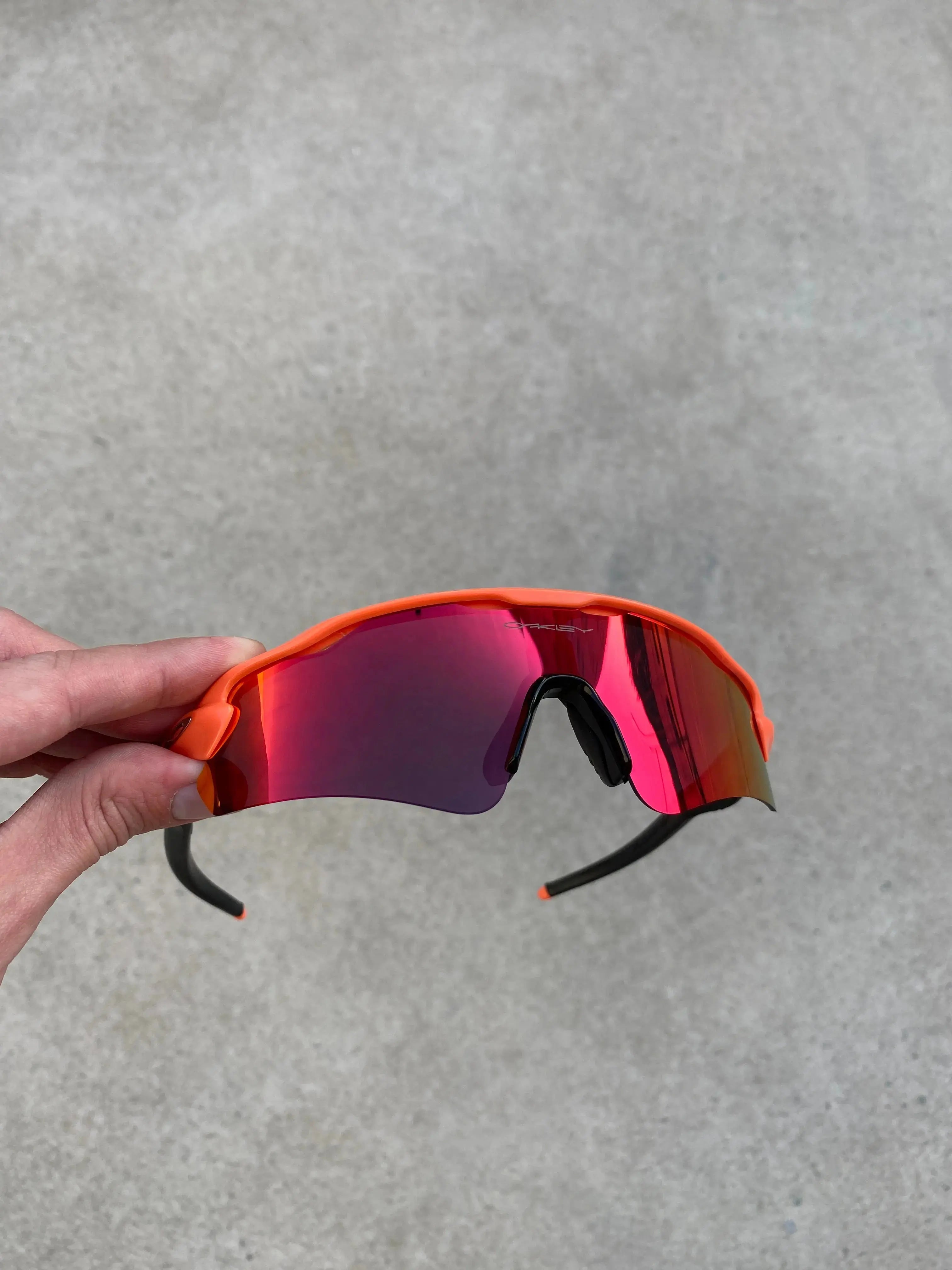 Óculos de Sol Radar Ev Orange Dark Ruby (2x1)