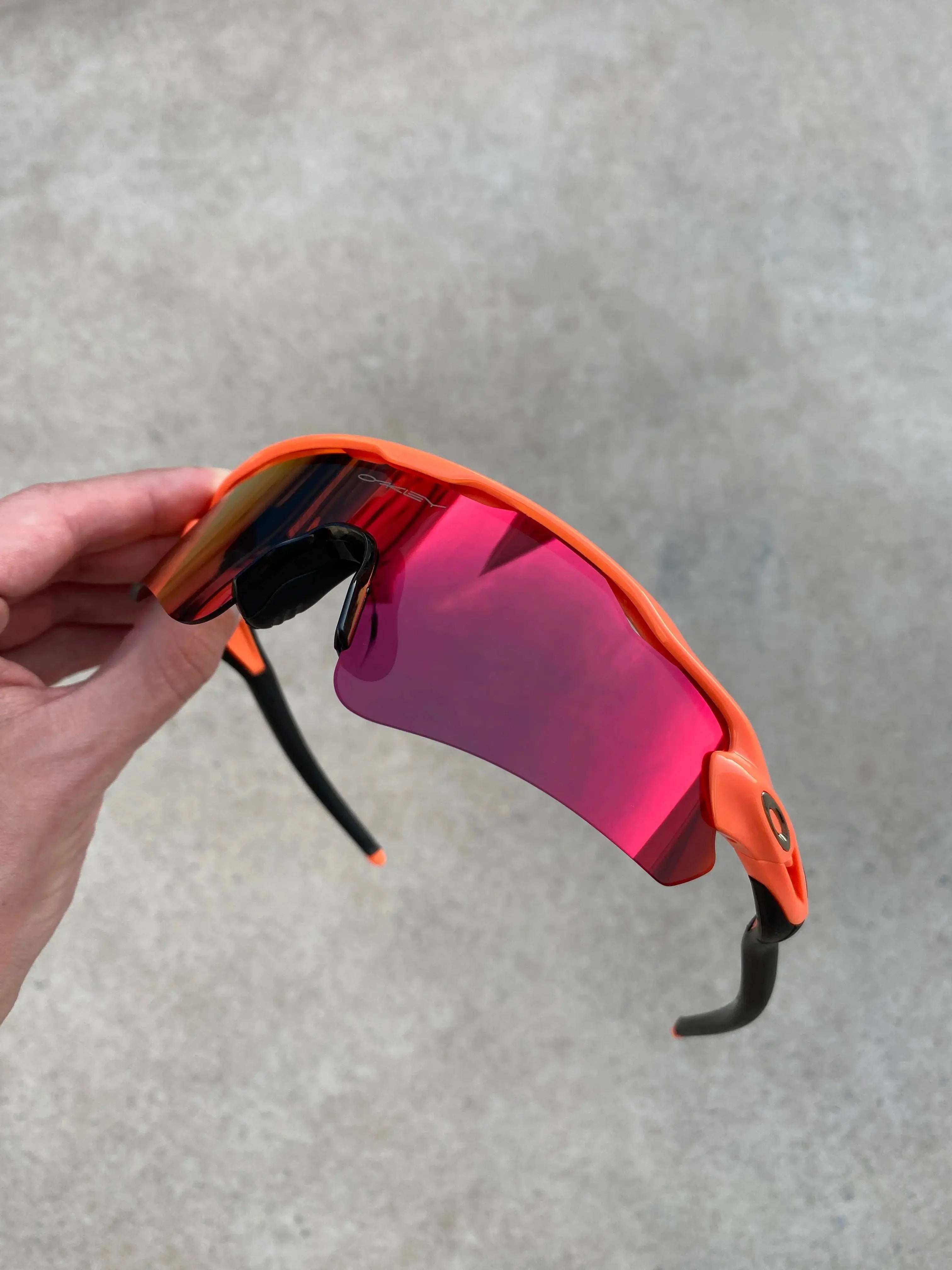 Óculos de Sol Radar Ev Orange Dark Ruby (2x1)