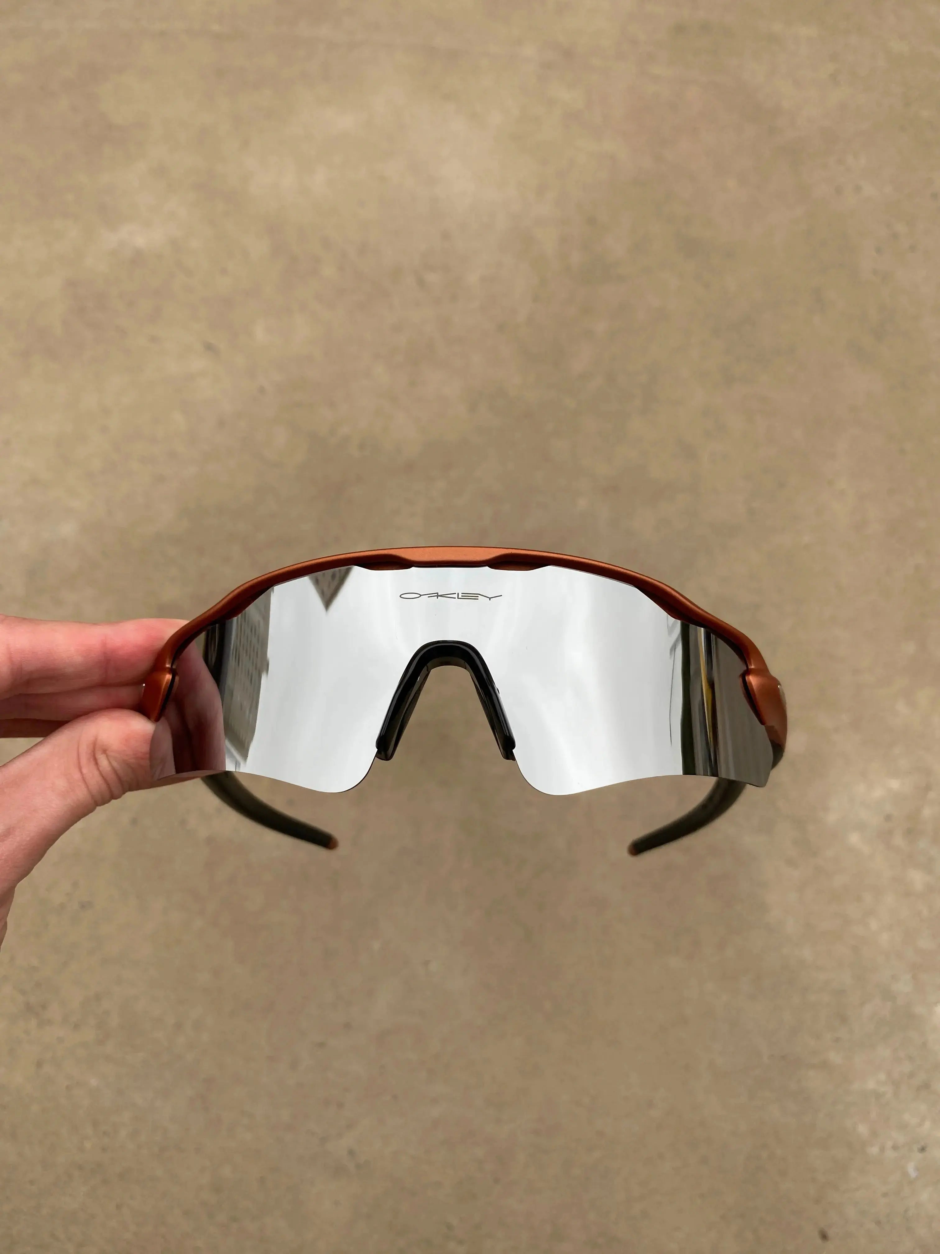Óculos de Sol Radar Ev Bronze Liquid Metal (2x1)