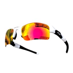 Flak 1.0 Branca/Preta Lentes Ruby