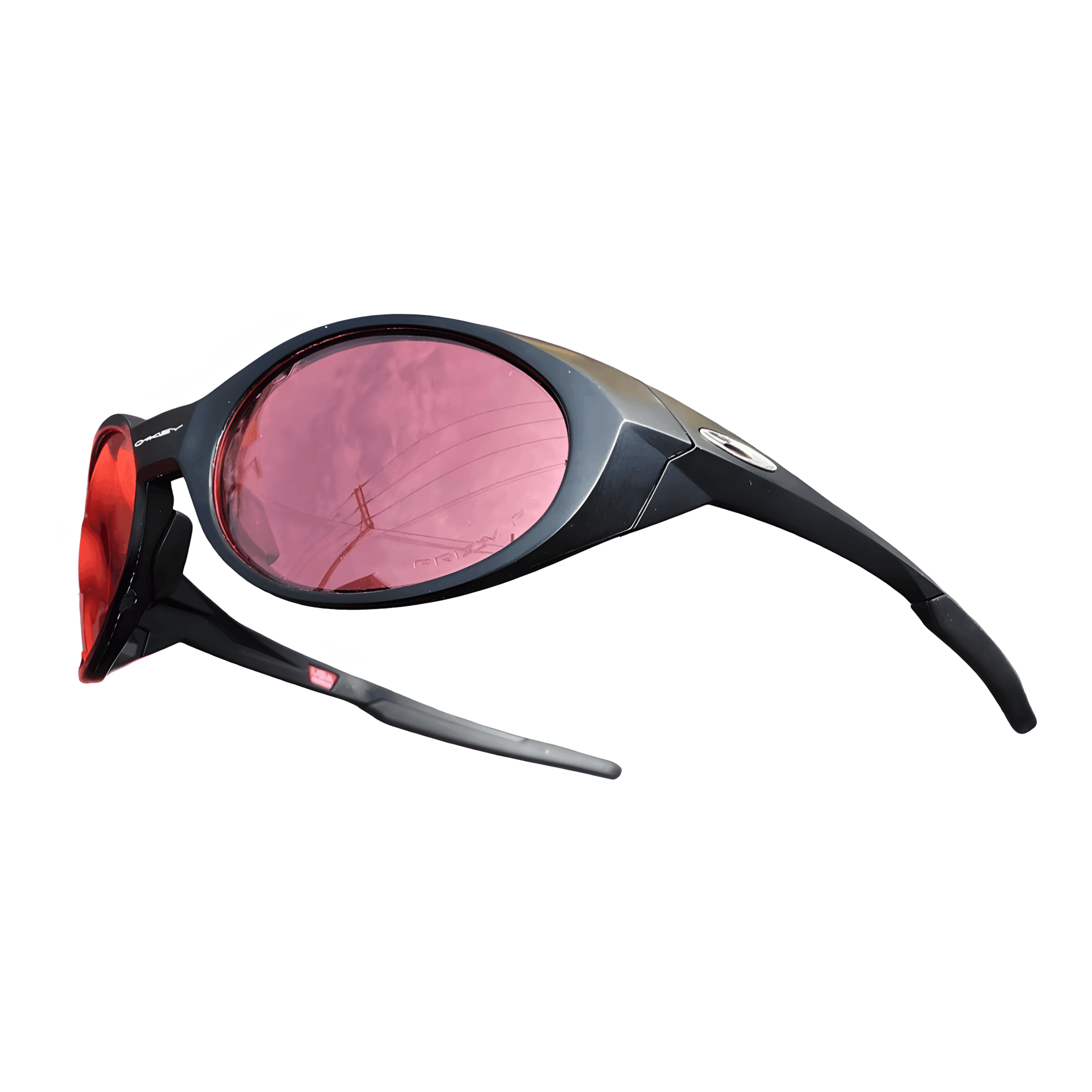 Eye Jacket — Preta Lentes Rosa Transparente