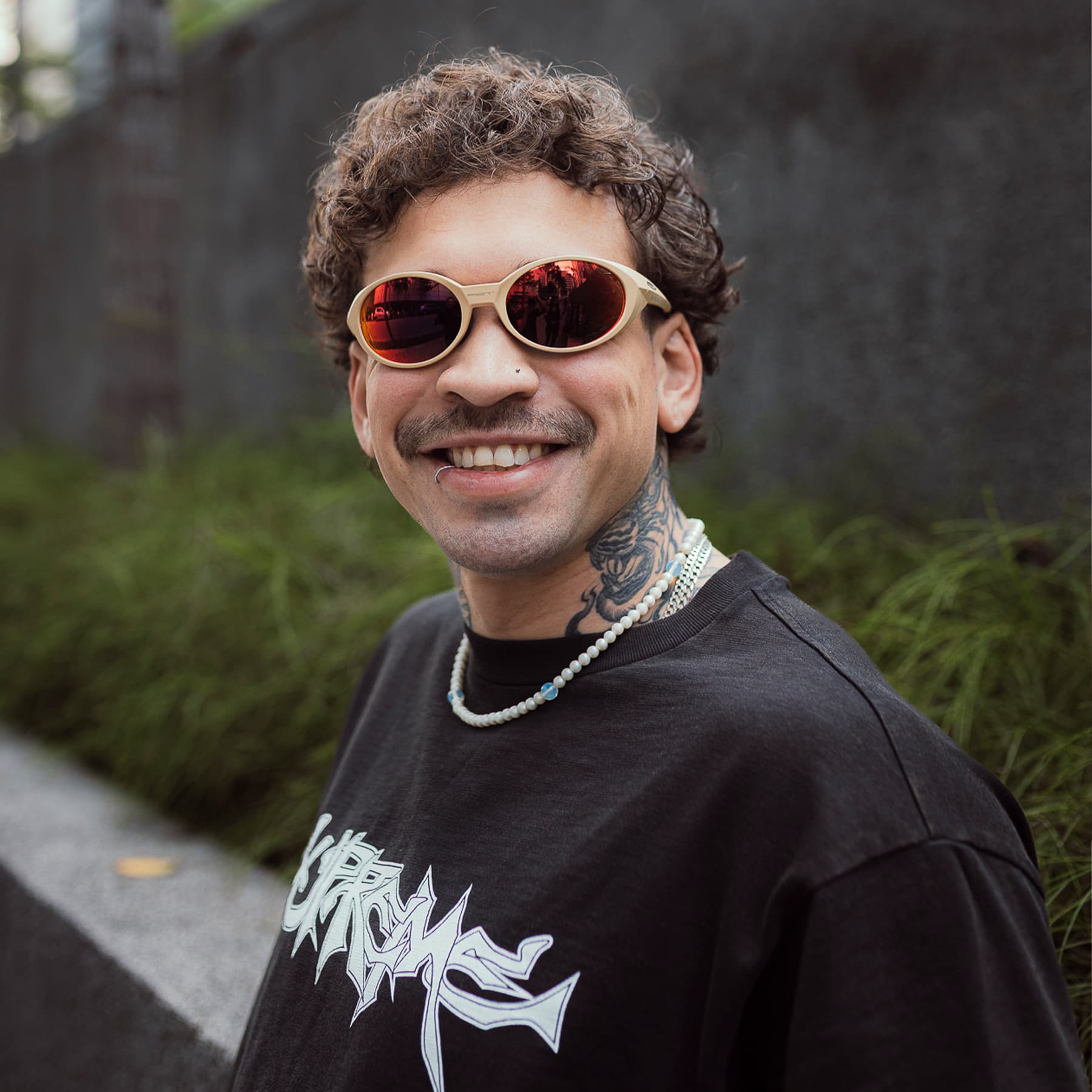 foto no rosto