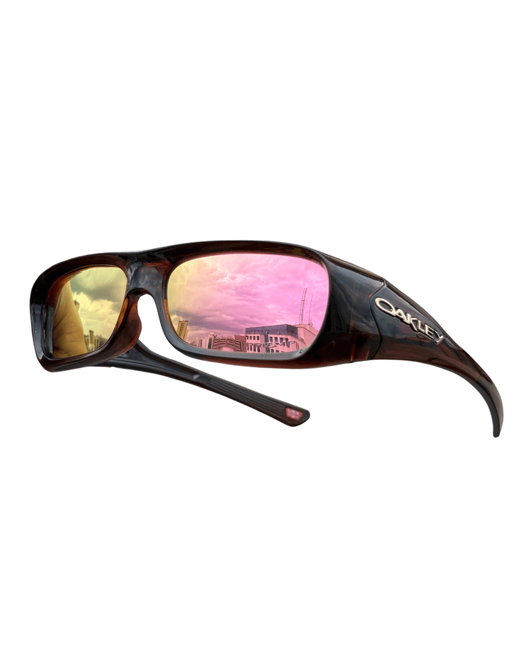 Permian Marrom Lentes Rosé