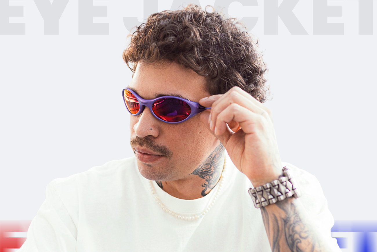 Banner da coleção Eye Jacket