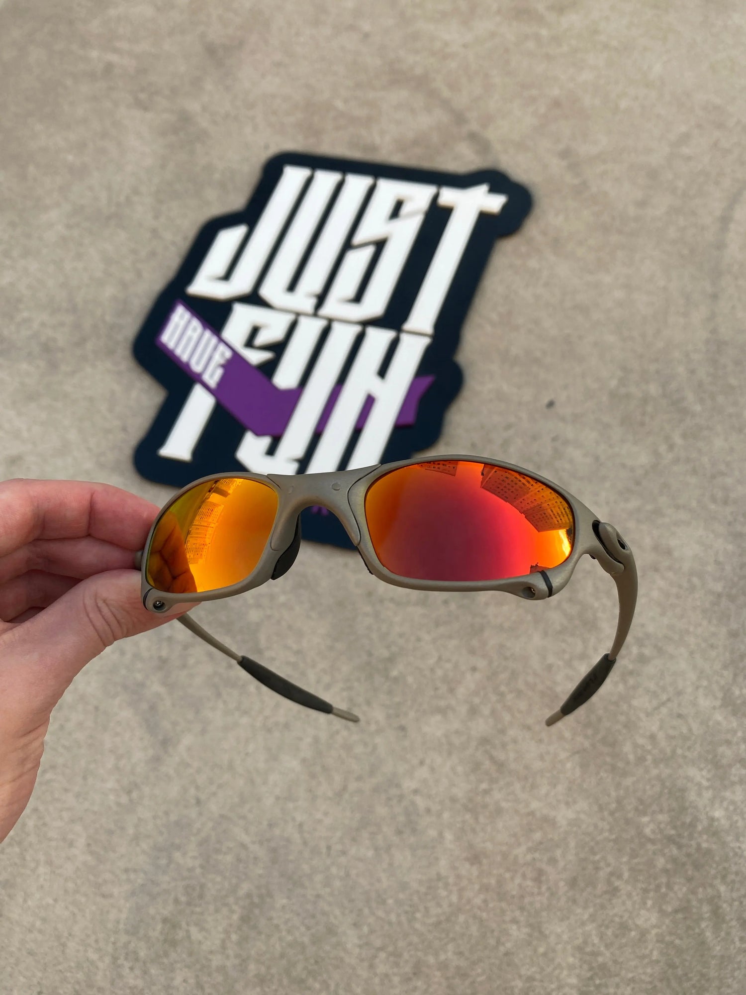 Óculos de Sol Juliet Premium Xmetal Ruby