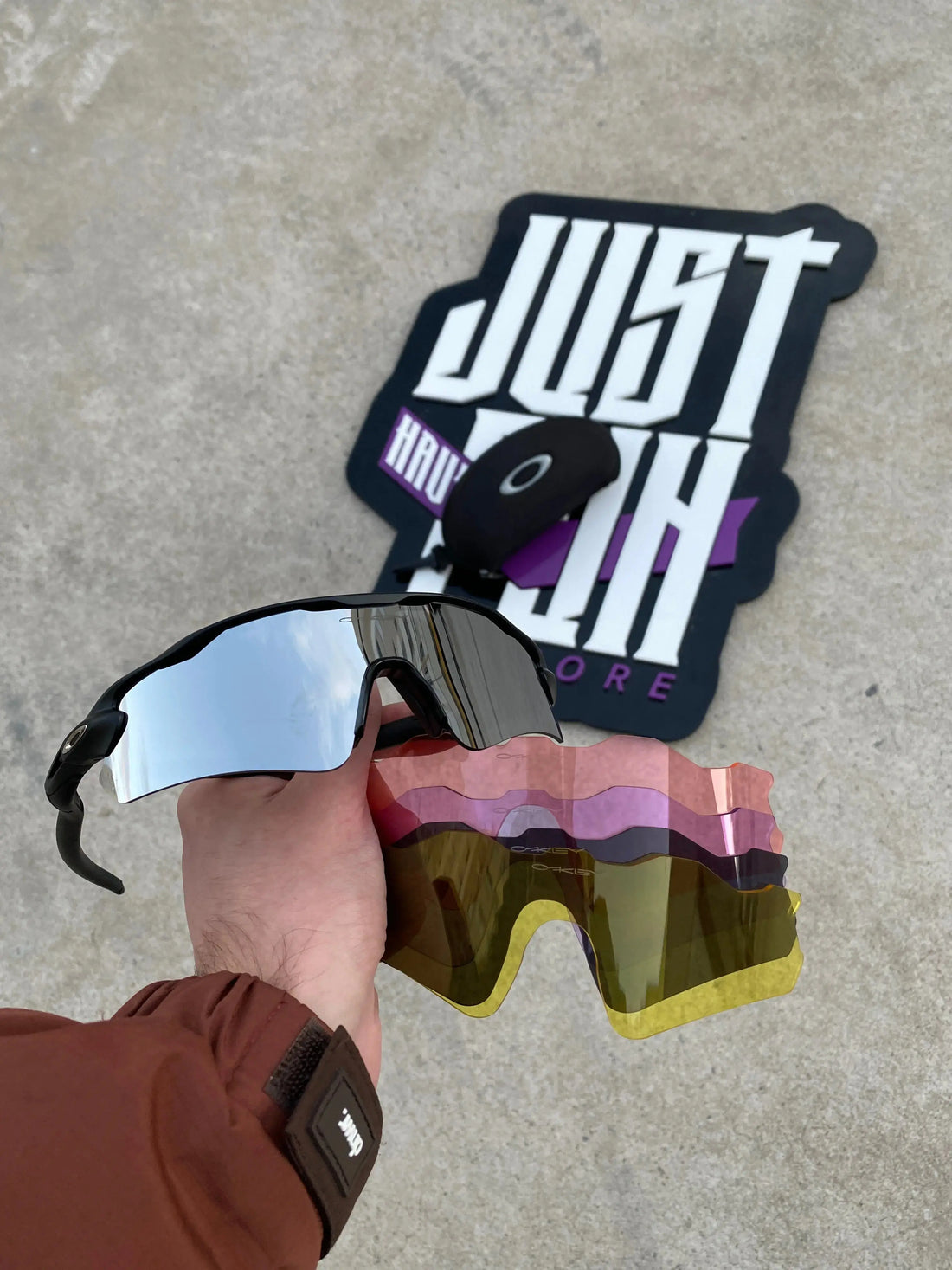 Radar EV Preta Liquid Metal + Kit de Lentes e Case