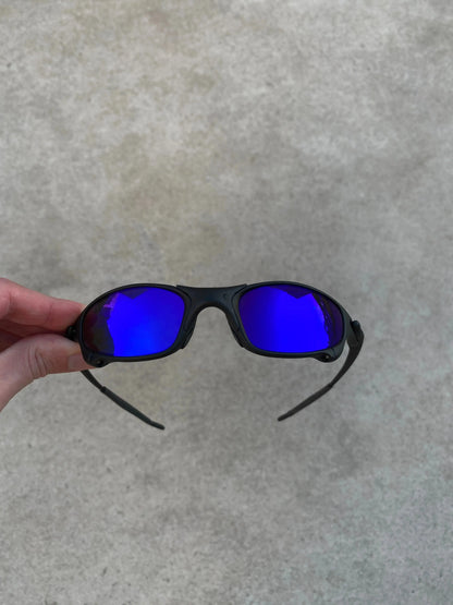Óculos de Sol Juliet Premium Carbon Neon Blue