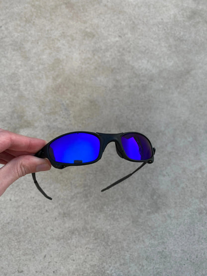 Óculos de Sol Juliet Premium Carbon Neon Blue