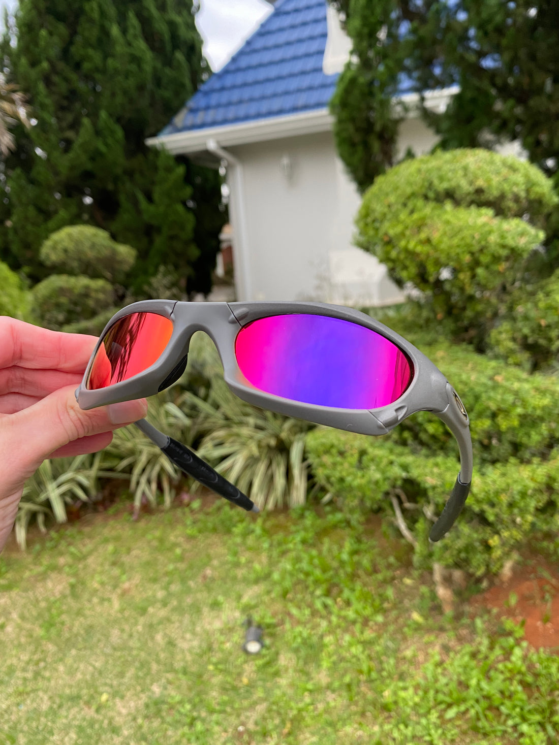 Óculos de Sol Splice Cinza Tanzanite - SALE