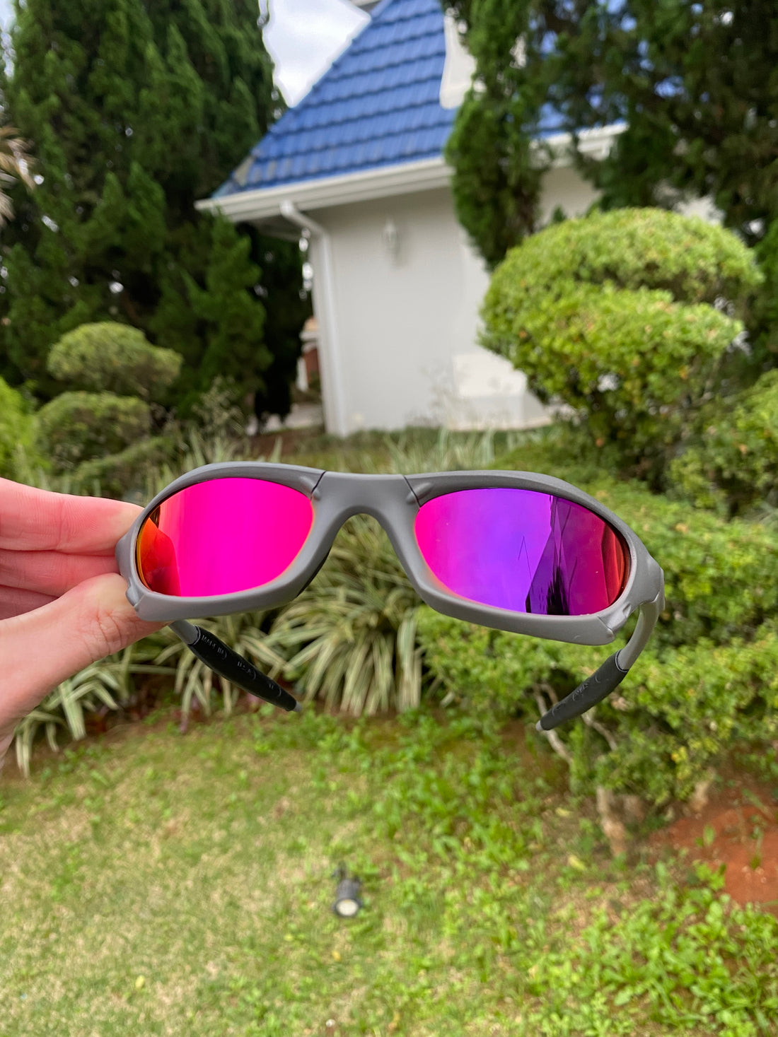 Óculos de Sol Splice Cinza Tanzanite - SALE