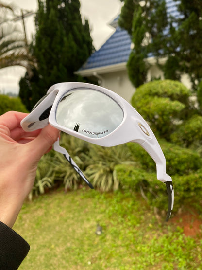Óculos de Sol Lateralis Branca Metallic - SALE
