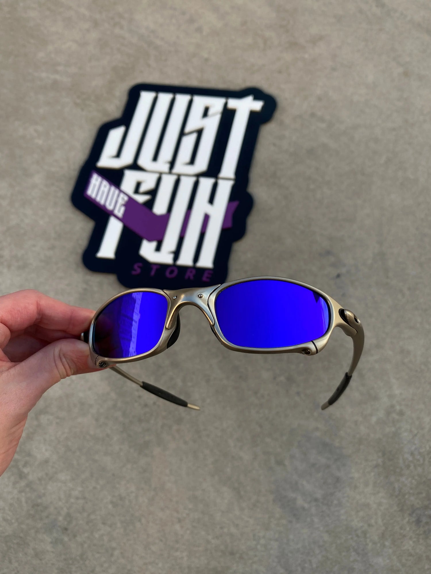 Juliet Plasma Neon Blue Kit Preto - SALE