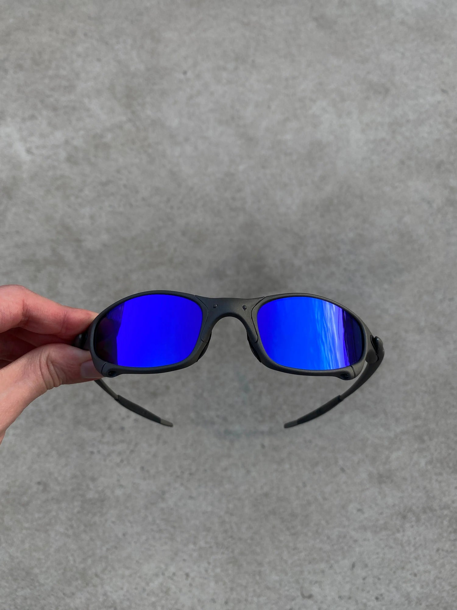 Óculos de Sol Juliet Xmetal Neon Blue  - SALE