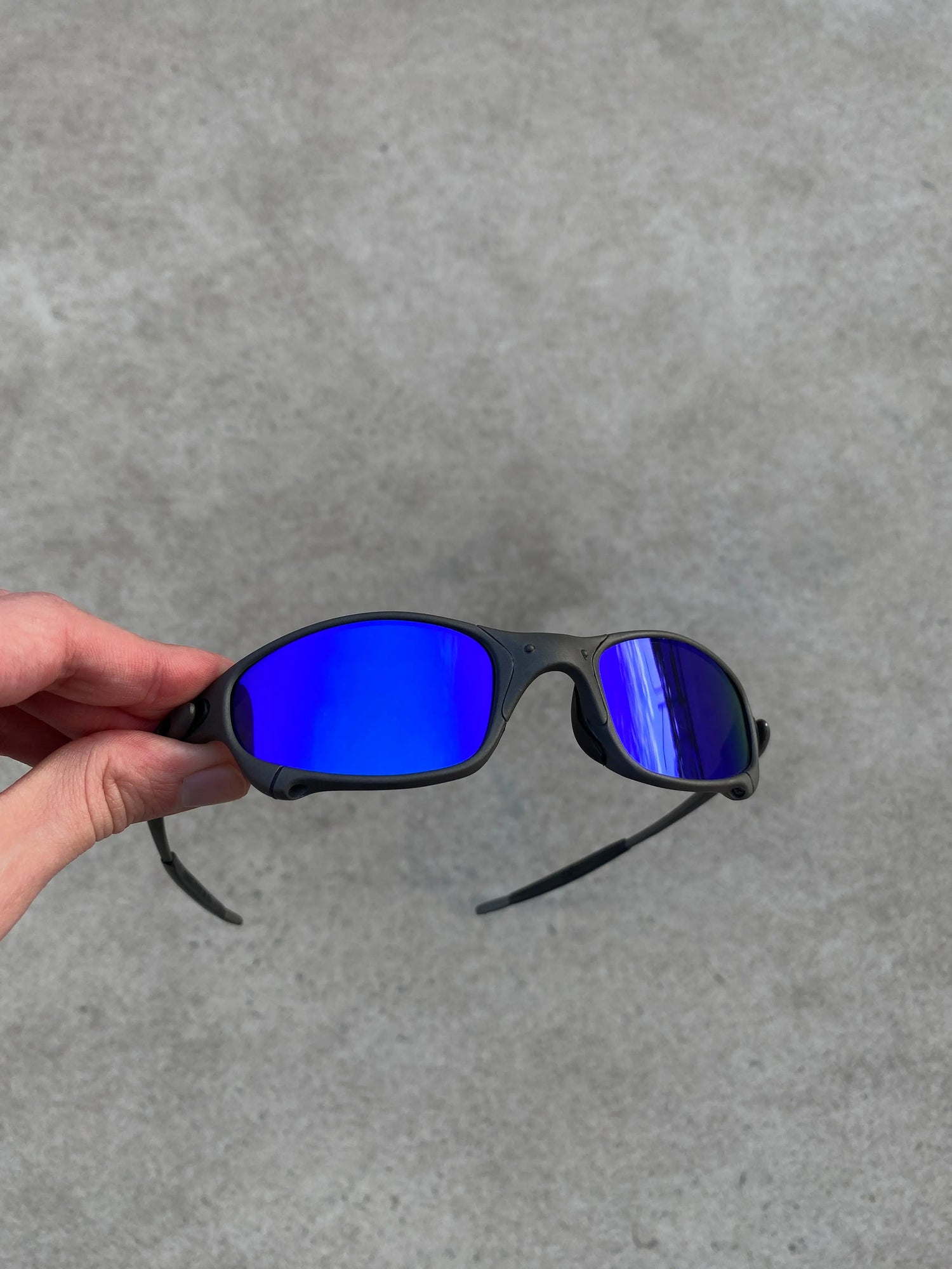 Óculos de Sol Juliet Xmetal Neon Blue  - SALE