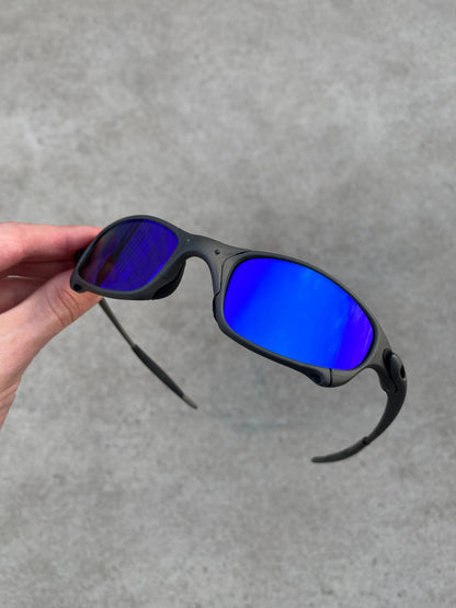 Óculos de Sol Juliet Xmetal Neon Blue  - SALE