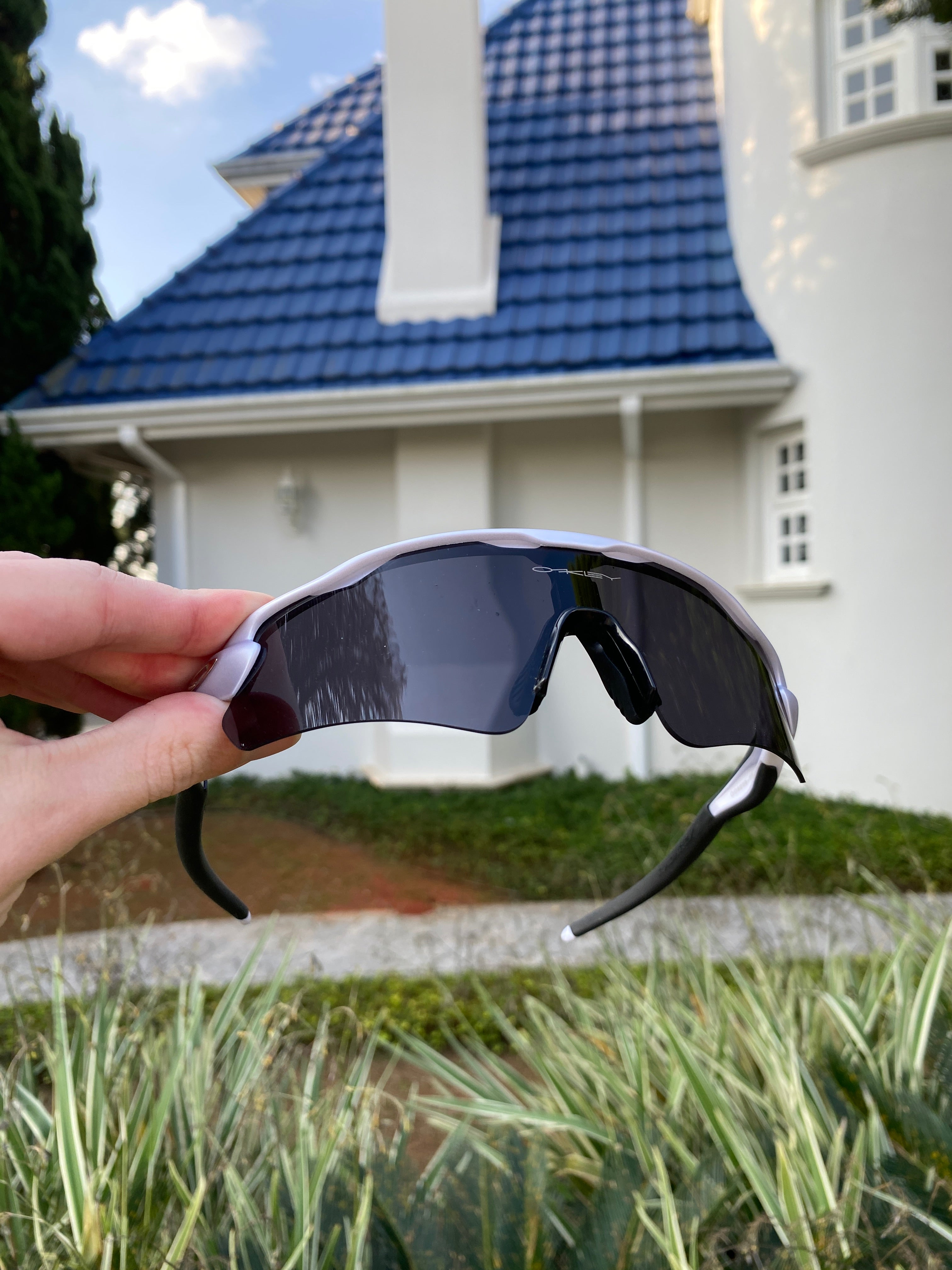 Óculos de Sol Radar Ev Cinza Preta - SALE