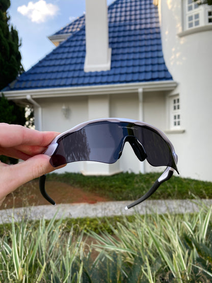Óculos de Sol Radar Ev Cinza Preta - SALE