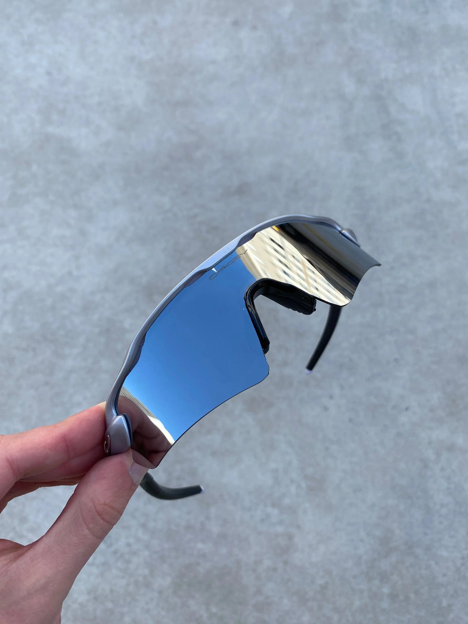 Óculos de Sol Radar Ev Cinza Liquid Metal