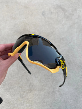 Jawbreaker Yellow Black + Case + Kit de Lentes + Brinde Surpresa