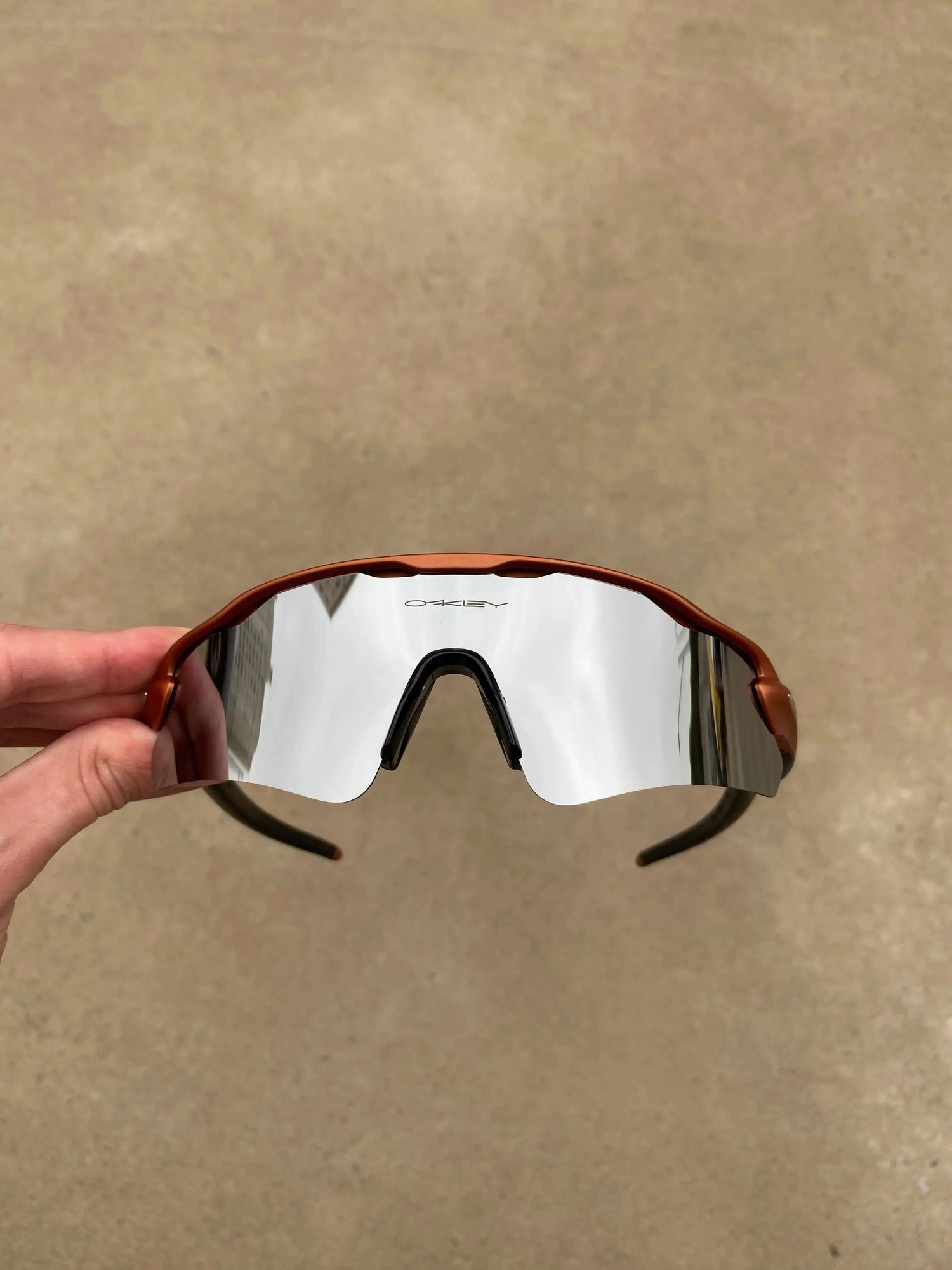 Óculos de Sol Radar Ev Bronze Liquid Metal (2x1)