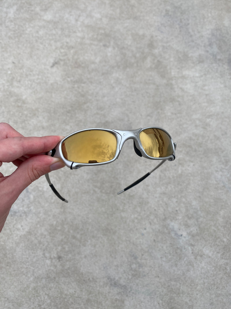 Oakley Juliet X Metal Titanium Gold Iridium Sunglasses