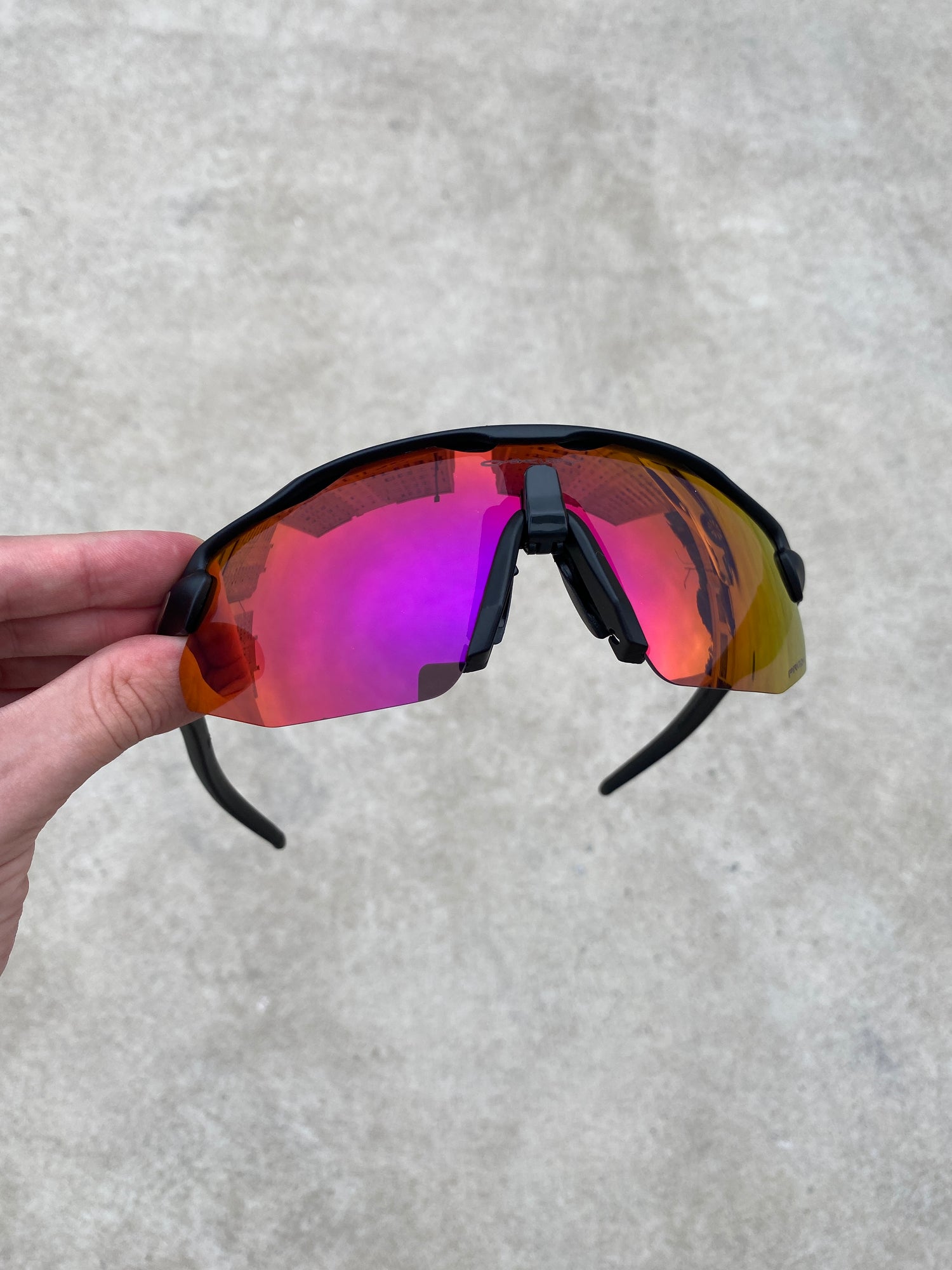 Óculos de Sol Radar Ev Advancer Preta Dark Ruby