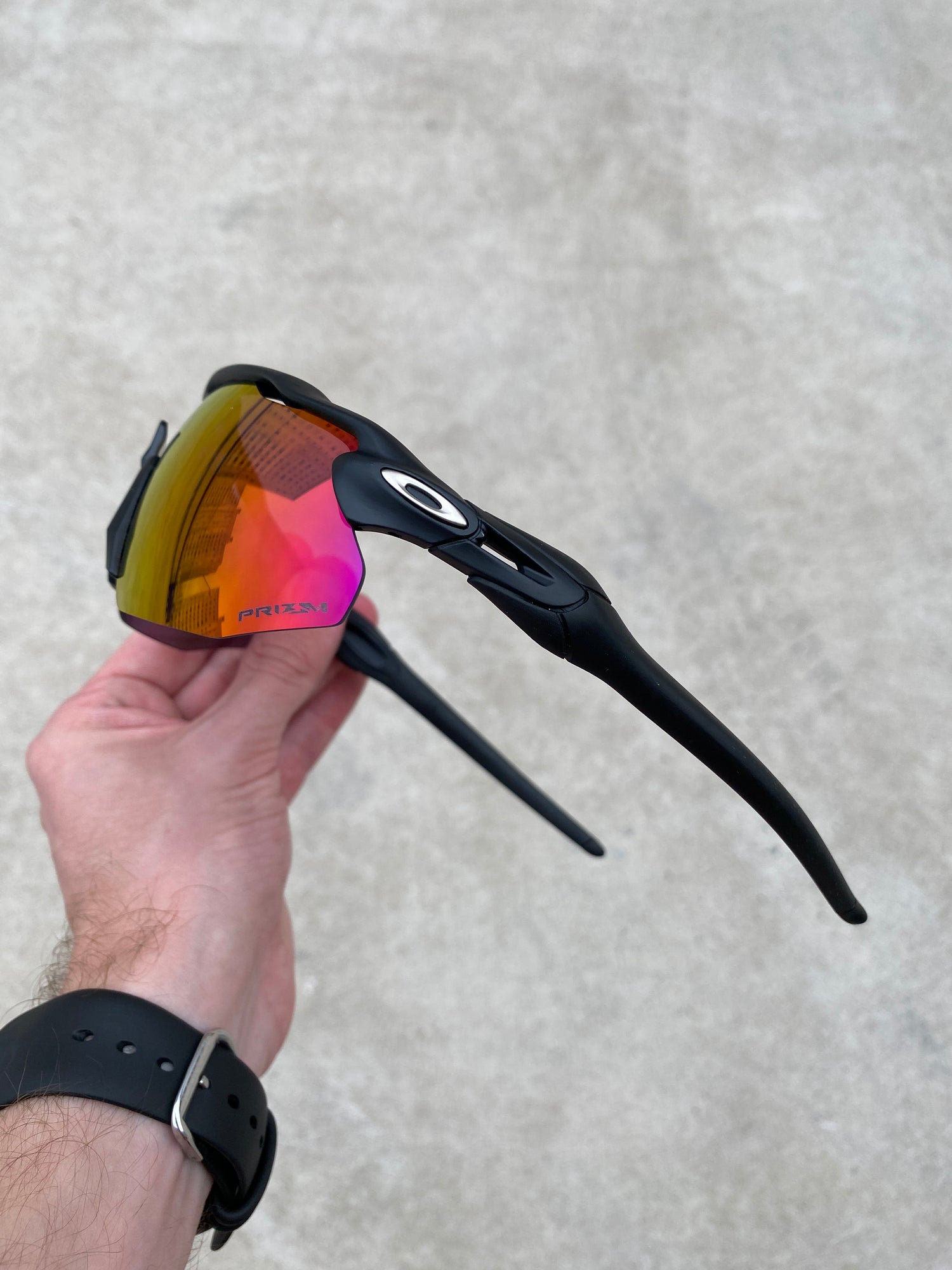 Óculos de Sol Radar Ev Advancer Preta Dark Ruby