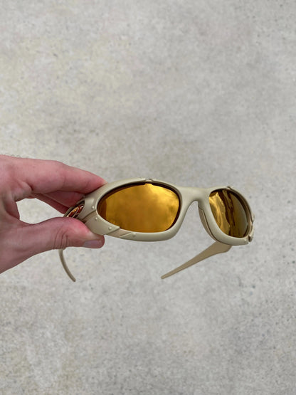 Óculos de Sol Plate Matte Bone Gold Café (2X1)