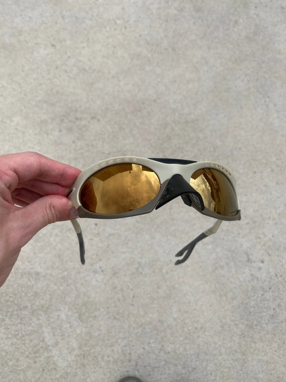 Óculos de Sol Plantaris Matte Sand Gold Café
