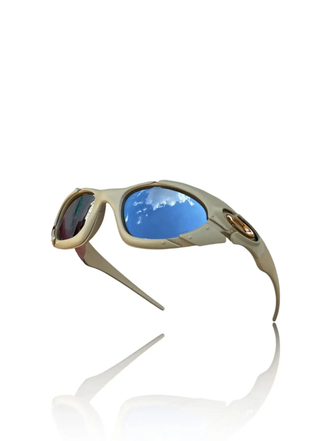 Óculos de Sol Plate Matte Bone Liquid Metal